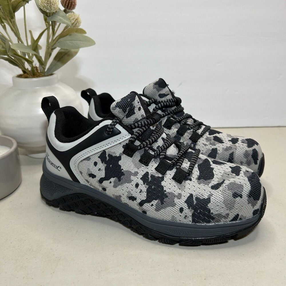 Thorogood AST Low Top Camo Safety Toe Work Sneakers Men 5.5M Women 7.5M